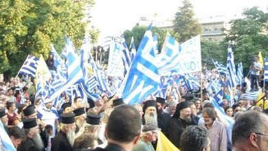 Βροντοφώναξαν την Ελληνικότητα της Μακεδονίας στα Τρίκαλα