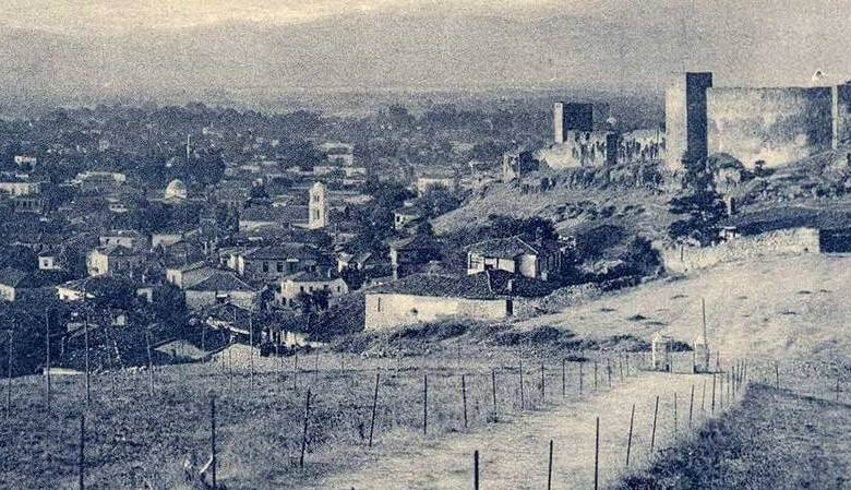 Γενική άποψις των Τρικάλων στα 1920