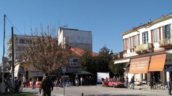 Σκηνικό «Χόλυγουντ» στα Τρίκαλα