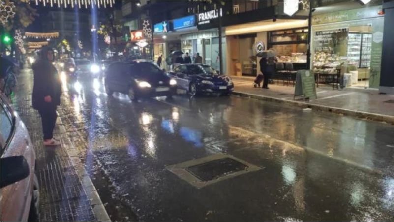 Αστυνομικός πιάστηκε στα χέρια με οδηγό στο κέντρο της Λάρισας