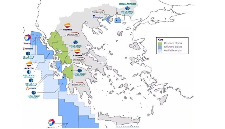 Υδρογονάνθρακες: Ο χάρτης των έξι περιοχών που θα γίνουν εξορύξεις