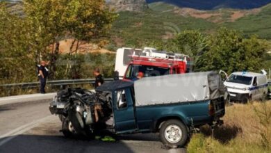 Σοβαρό τροχαίο στην Τρικάλων-Ιωαννίνων στο ύψος της Μ. Κερασιάς