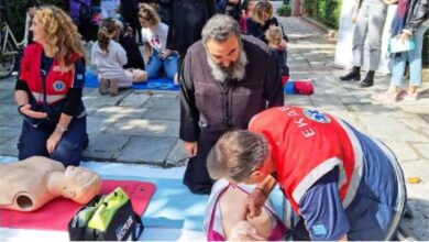 Τρίκαλα: «Δύο χέρια μπορούν να σώσουν μια ζωή»