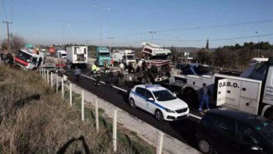 Αθηνών – Λαμίας: Δύο οι καραμπόλες λόγω ομίχλης – Απίστευτες εικόνες