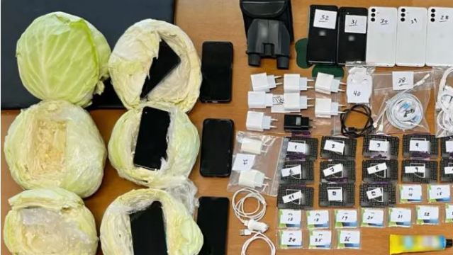 Απόπειρα εισαγωγής κινητών τηλεφώνων στις φυλακές Τρικάλων μέσα σε λάχανα!
