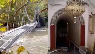 Αποκαρδιωτικές οι εικόνες στα Τέμπη: Καταστράφηκε η κρεμαστή γέφυρα, ζημιές και στο εκκλησάκι της Αγίας Παρασκευής