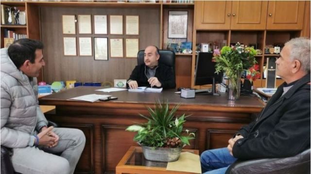 Σκακιστικά θέματα στη συνάντηση Δημάρχου Τρικκαίων - ΣΚΑ.ΚΙ. Τρικάλων