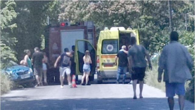 Τροχαίο με εγκλωβισμό οδηγού στον Παραπόταμο Τρικάλων