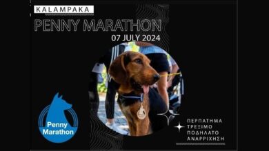 Την Κυριακή το 3o Penny Marathon στην Καλαμπάκα